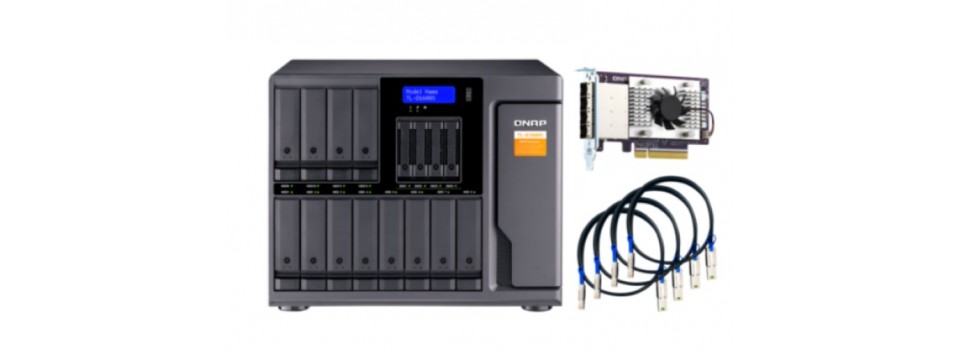 SAS-модуль QNAP TL-D1600S: увеличение емкости с высокой производительностью и надежностью